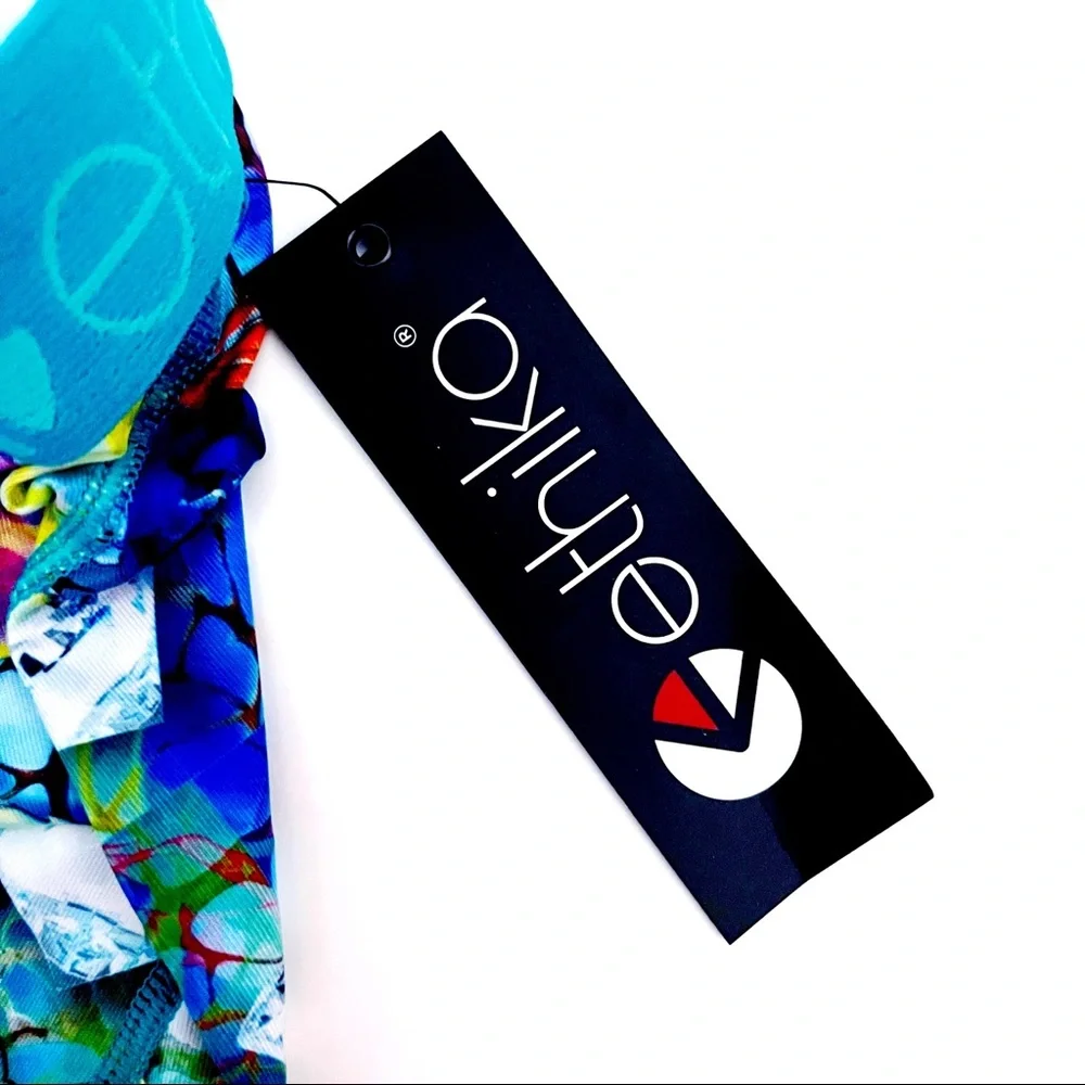 Ethika Boxer Briefs Mens Medium Underwear Tropical Parrot Diamonds Fun Gift